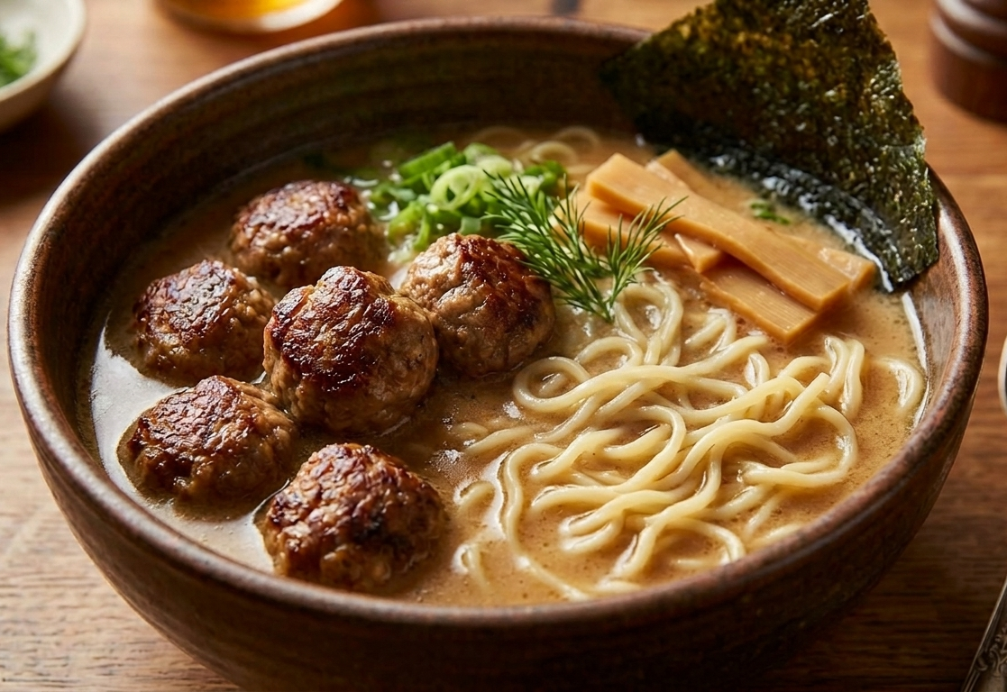 Swedish Meatball Ramen
